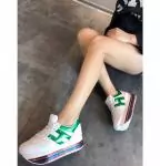hogan platform femmes sneakers 2018 blanc vert
